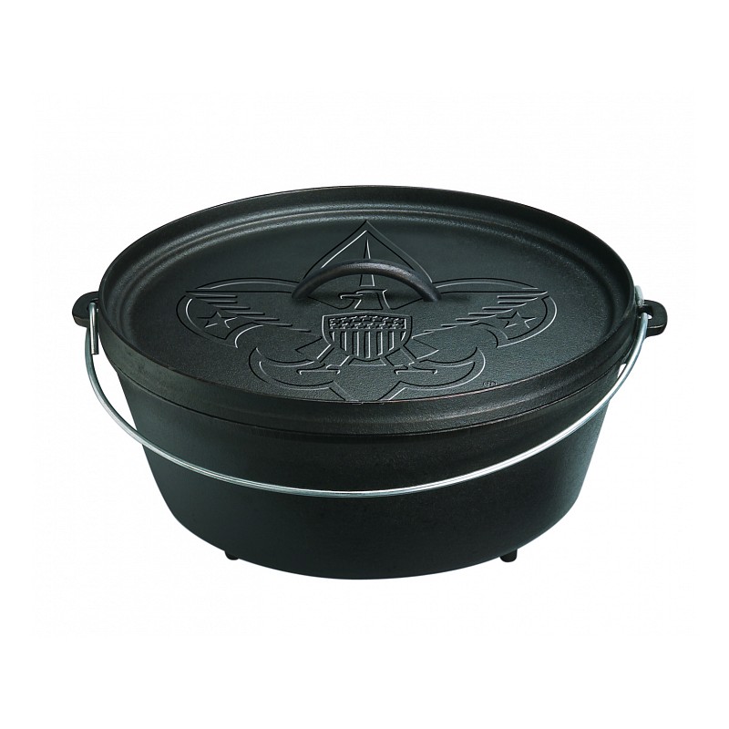 Litinový outdoorový hrnec s poklicí Lodge 5