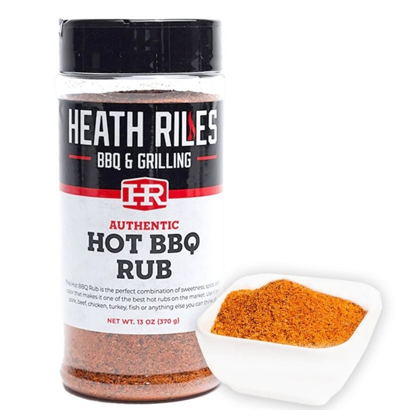 BBQ grilovací koření Hot BBQ 370g Heath Riles