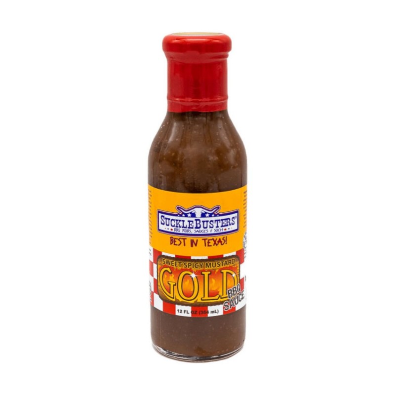 BBQ grilovací omáčka Sweet Spicy Mustard Gold 354ml
