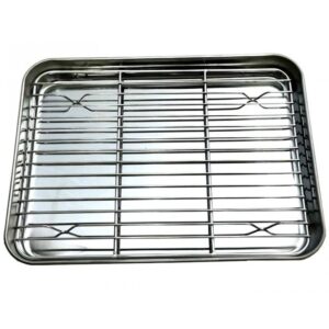 Pekáč s grilovací mřížkou 26x20x2