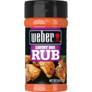Koření Weber Savory BBQ Rub 187g