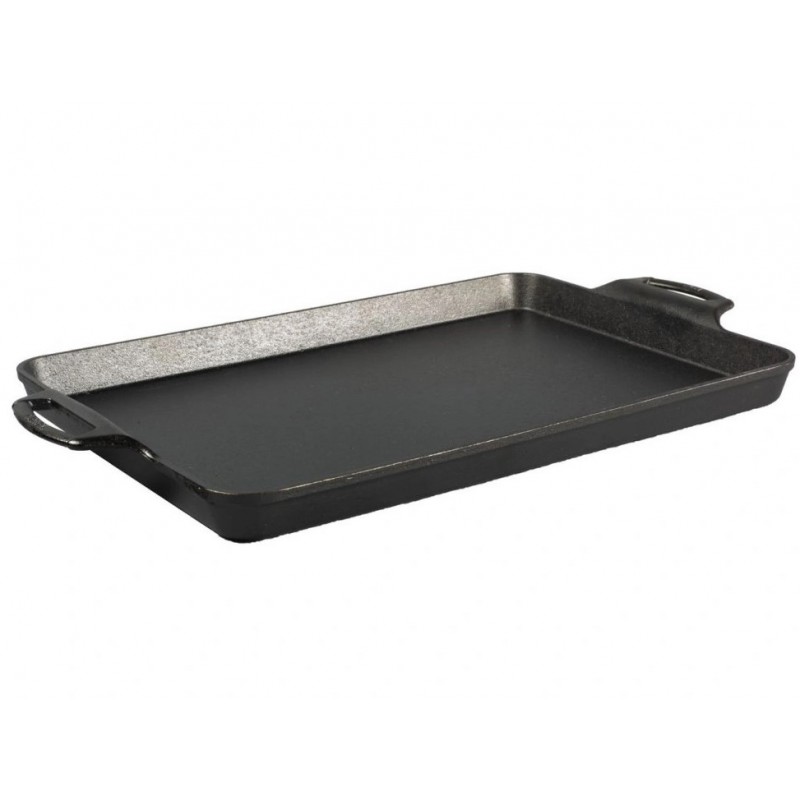 Nízký litinový pekáč Lodge 39x27 cm