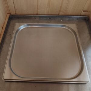 Nerezová odkapová miska nad spirálu 2kW