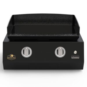 Plynová plancha Brabura L Class Matte Black 20