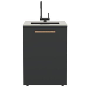 Skříňka s dřezem Brabura CT 60 do venkovní kuchyně