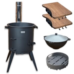 Kotlíkový set Kazan 12L/3mm Kalme