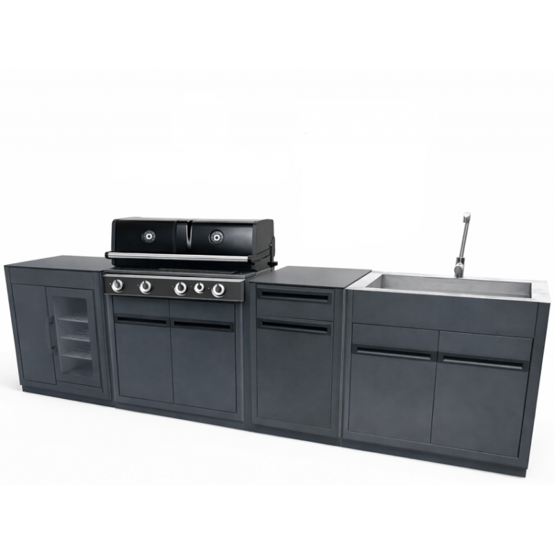 Venkovní modulární kuchyň HEAT X-415 Outdoorchef – SET 6