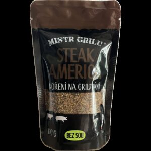 Grilovací koření BEZ SOLI Steak America 100 g